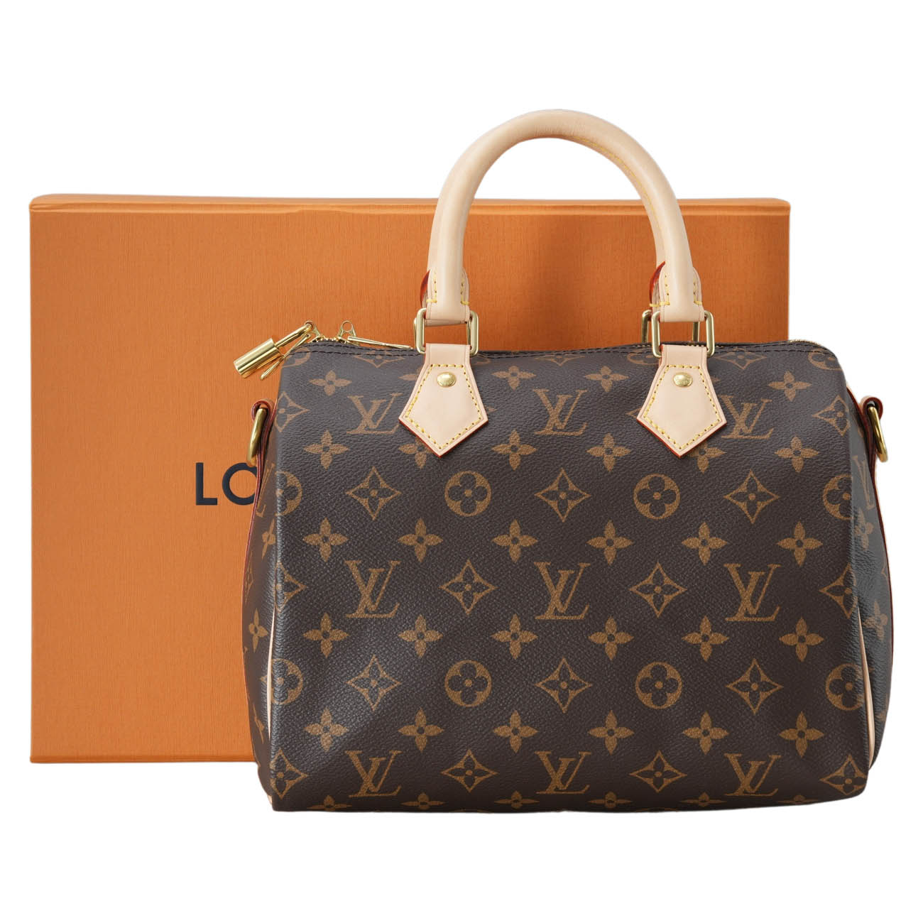 LOUIS VUITTON(USED)루이비통 M41113 모노그램 스피디 반둘리에 25